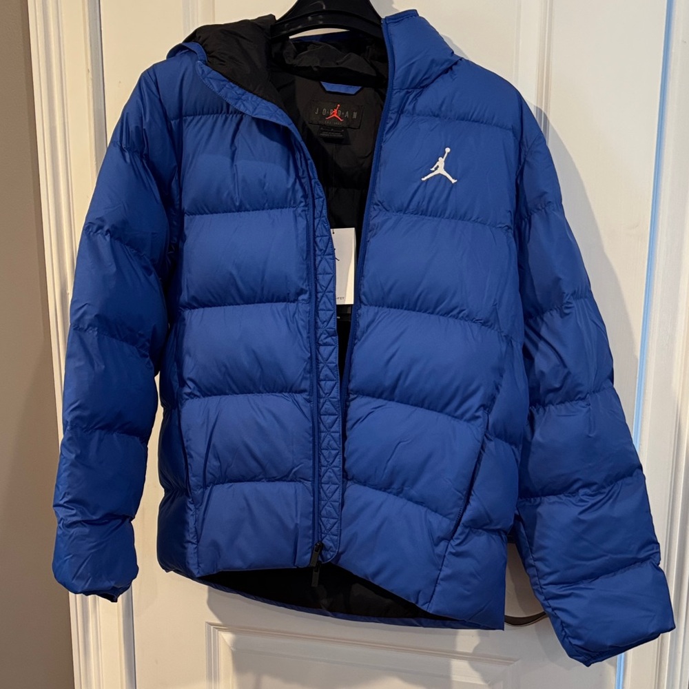 Nike Jordan Royal Blue Puffer Coat